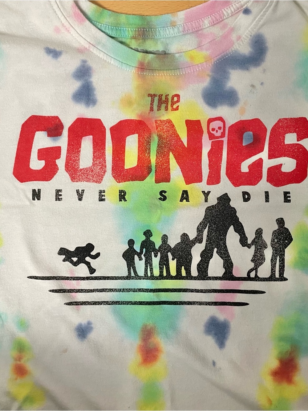 The Goonies Tie-Dye Graphic Tee - Multicolor